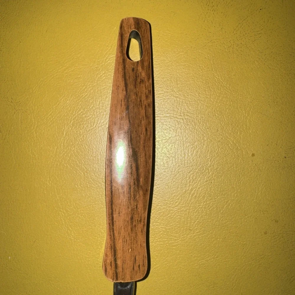 Ekco Kitchen Ladle Stainless Steel Wood Grain Handle 11
